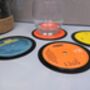 Personalised Abba Vinyl Coasters, thumbnail 1 of 4