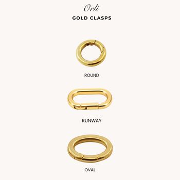 Charm Builder™ Gold Paperclip Chain Clasp Charm Necklace, 2 of 11