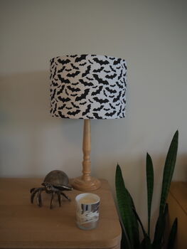Bats On White Lampshade, 2 of 6