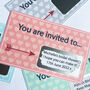 Personalised Bridal Shower Scratch Card, thumbnail 3 of 5