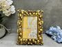 Gold Ornate 6x4 Picture Gold Frame With Cherry Design, thumbnail 1 of 8