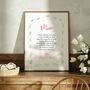 Personalised Christmas Poem For Mum – Heartfelt Verse Gift, thumbnail 4 of 7
