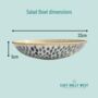 Matrix Ceramic Salad Bowl, thumbnail 2 of 2