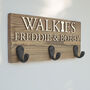 Personalised Walkie's With Pet Names Dog Lead Holder, thumbnail 3 of 9