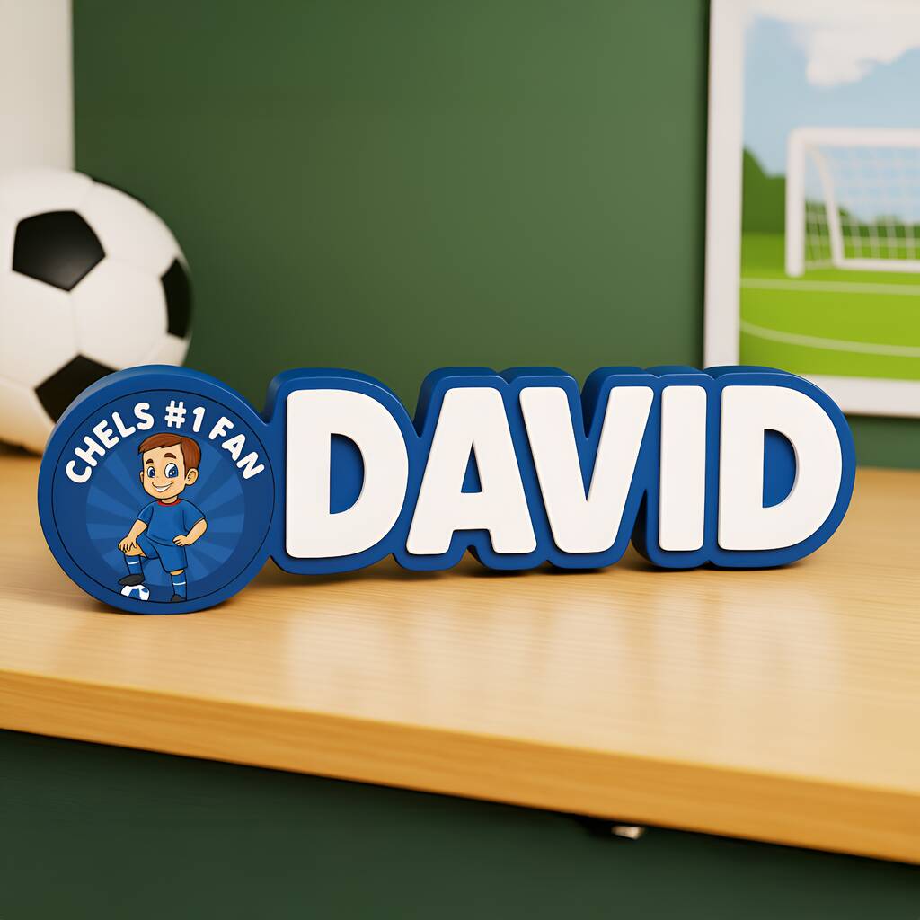 Personalised Chelsea Namesign