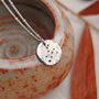 Personalised Constellation Starsign Coin Necklace In Silver, thumbnail 1 of 5