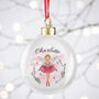 Personalised Sugar Plum Fairy Bauble, thumbnail 1 of 4