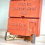 Jane Eyre Quote I Am No Bird Quote Wax Melt Bar, thumbnail 3 of 3