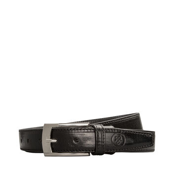 Men's Premium Leather Smart Leather Belt 'Gianni', 5 of 12