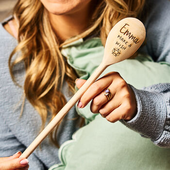 Personalised Make A Wish Wooden Spoon, 2 of 6