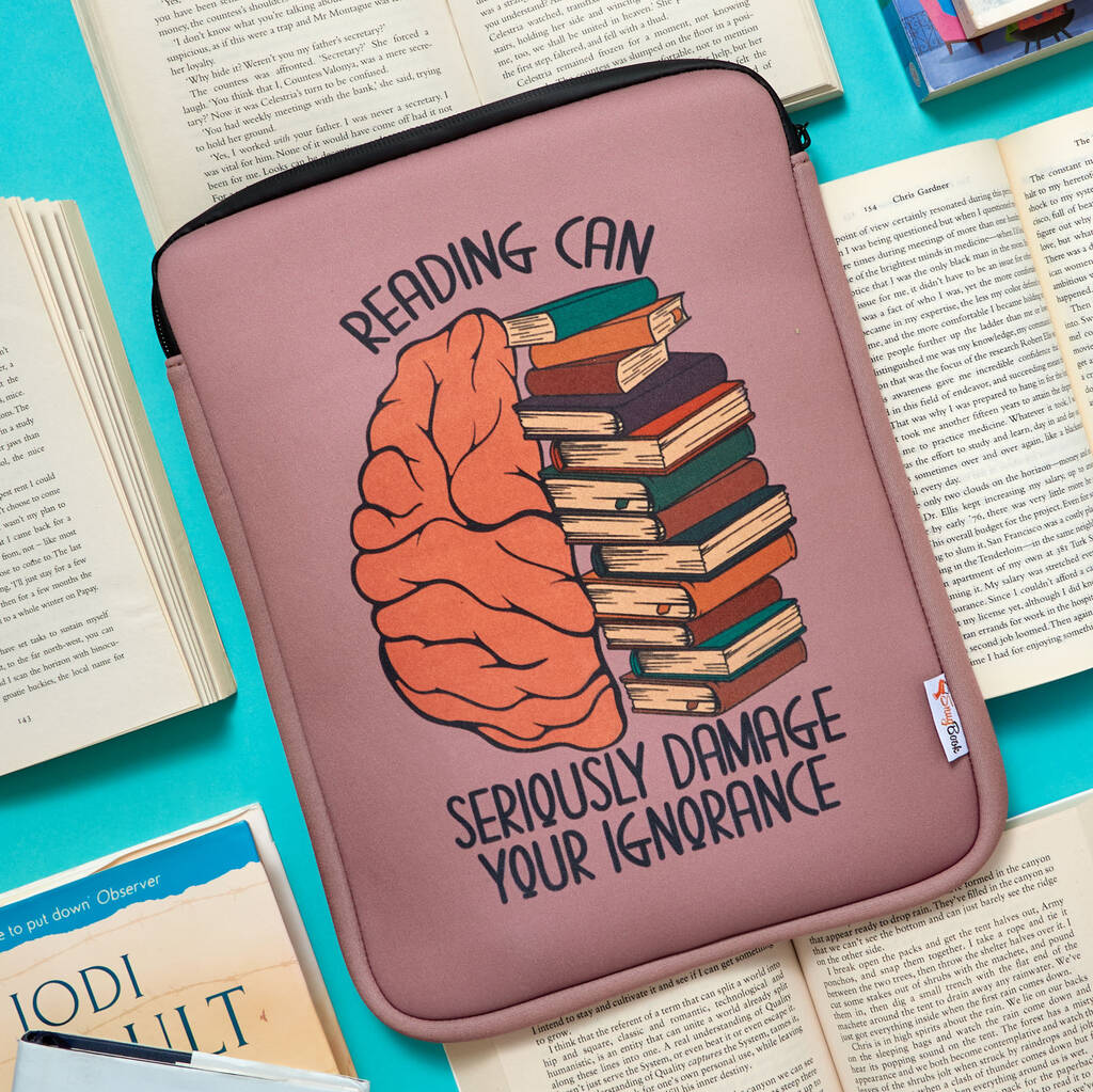 Ignorance Damage Snugbook Book Pouch Book Sleeve, 1 of 7