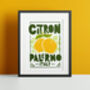 Citron Palermo Italian Lemons Print, thumbnail 7 of 9