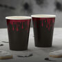Blood Drip Paper Halloween Cups, thumbnail 1 of 3