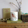 Robin And Snowdrop Tealight Candle Holder, thumbnail 4 of 10