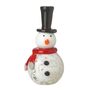 Hand Blown Little Glass Snowman, thumbnail 4 of 4