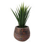 Large Composite Planter Brown / Black, thumbnail 3 of 7
