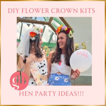 Hen Party Flower Crown Kit For 10 Hens, 2 of 9