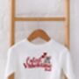 Cutest Valentine Bear Personalised Name Embroidered Sweatshirt, thumbnail 4 of 6