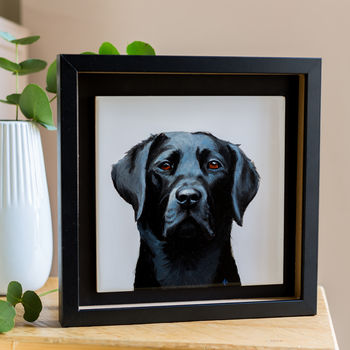 Personalised Hand Painted Dog Or Cat Portrait Tile, 5 of 12