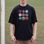 Aston Villa Football Beer Mats Oversized T Shirt, thumbnail 7 of 10