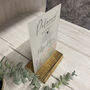 Floral Personalised Wedding Camera Sign Opaque, thumbnail 3 of 6
