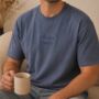 Embroidered Vintage Personalised Daddy T Shirt, thumbnail 4 of 10
