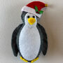 Christmas Penguin Wall Hanging, thumbnail 6 of 6