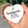 Personalised Grandparents To Be Announcement Decoration, thumbnail 1 of 2