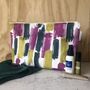 Lucia Toiletry Bag, Abstract Pattern Wash Bag, thumbnail 1 of 2