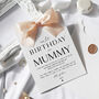 Birthday Card For Mummy From Baby Girl Boy, thumbnail 1 of 10