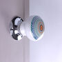 G Decor Set Of Positive Energy Radiance Handcrafted Internal Mortice Turning Door Handles – Ceramic Knobs With Chrome Base, thumbnail 3 of 5