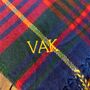 Personalised Embroidered Winter Checked Scarf, thumbnail 5 of 9