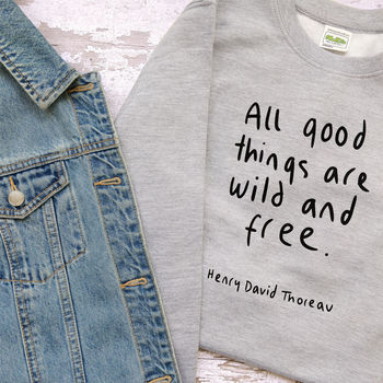 All Good Things Are Wild And Free Kids Jumper, 3 of 3