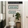 Framed Panoramic Oui Oui Typography Print, thumbnail 11 of 11