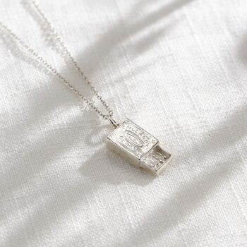 Match Box Charm Necklace, 2 of 8