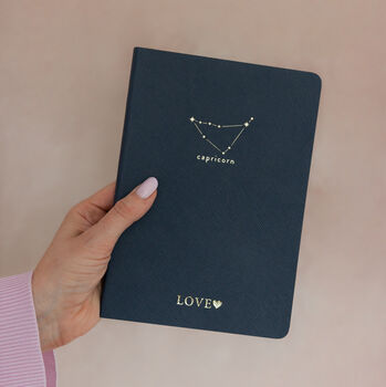Personalised Zodiac Notebook/Gift/Astrology Signs/Personalised Gift, 12 of 12