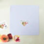 With Sympathy Forget Me Not Butterfly Card, Not 3D, thumbnail 6 of 10