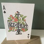 Ace Of Spades Garden Lover's Card, thumbnail 4 of 4