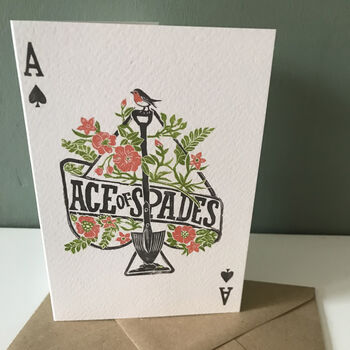 Ace Of Spades Garden Lover's Card, 4 of 4