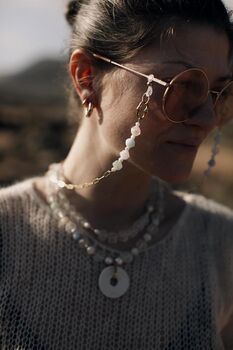 Pastel Pearl Glasses Chain, 3 of 12