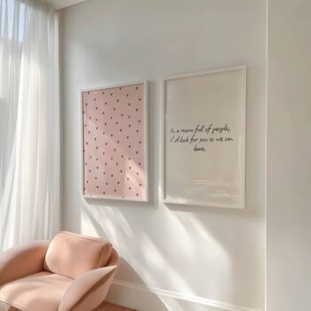 Valentines Couple Bedroom Print, 3 of 5