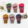 Fabulous Fairisle Knit Womens Gloves, thumbnail 1 of 12
