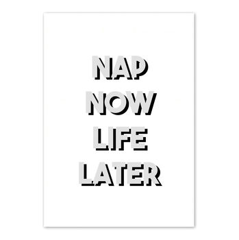 'Nap Now Life Later' Print, 2 of 2