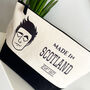 Personalised Dapper Dude Fathers Day Washbag, thumbnail 4 of 5