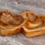 Olive Wood Heart Shaped Bowl, 21cm, thumbnail 1 of 3