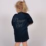 Personalised Flower Girl Child Diamante Dressing Gown, thumbnail 7 of 8