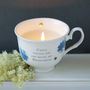Bloom Candle In Personalised Hand Decorated Cup, thumbnail 1 of 3