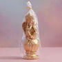 G Decor Golden Cherub Sphere Candle, thumbnail 3 of 4