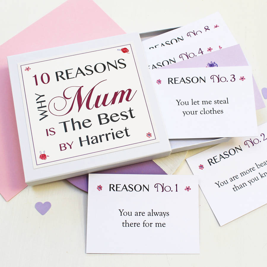 Personalised Best Mum Notes, 1 of 9