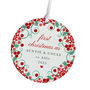 Personalised First Christmas As Auntie And Uncle Ornament, thumbnail 2 of 7